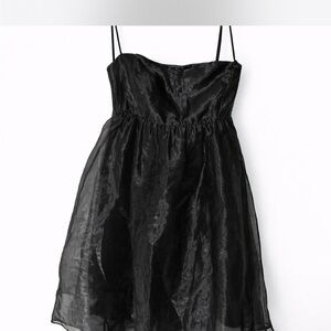 Lucy in the Sky Shimmering Black Dress